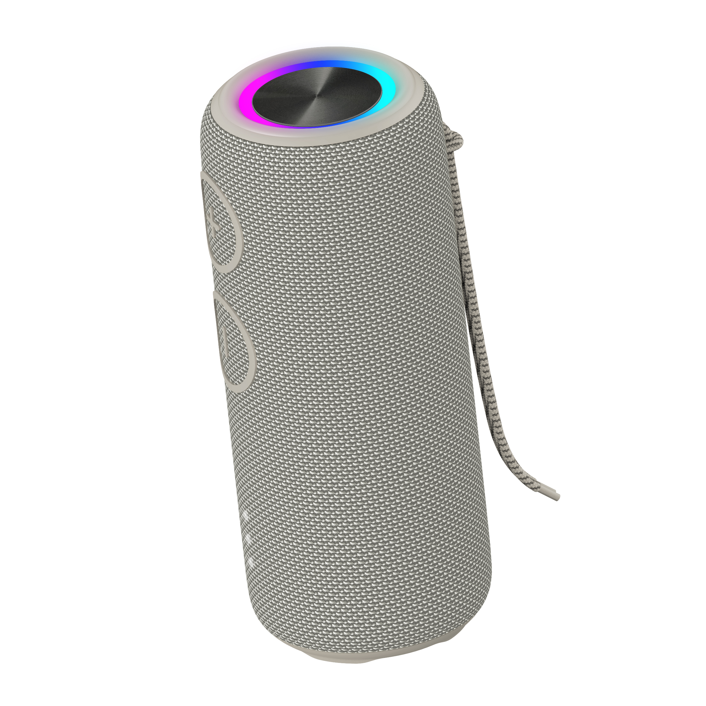 H300L Portable Bluetooth Speaker  RGB Ring & Fabric Body