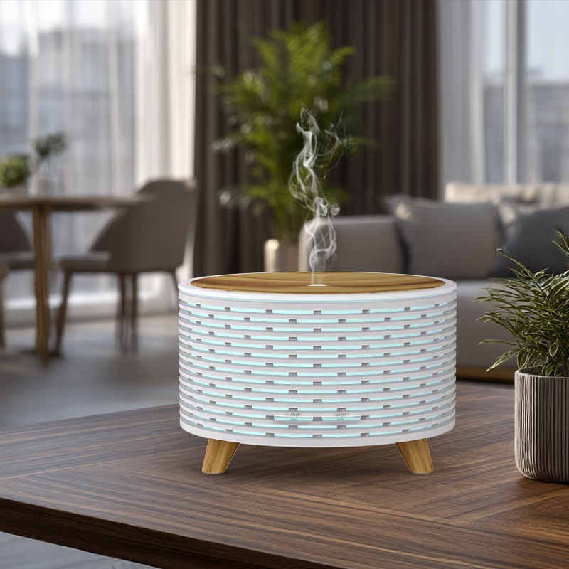 Large Aromatherapy Diffuser 400ml with LED Light | Modern Home Humidifier