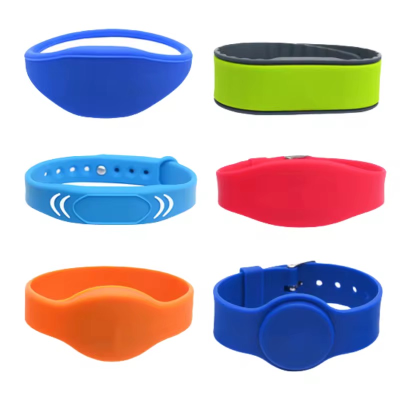 NFC RFID Silicone Wristband – Waterproof Access Control Tag