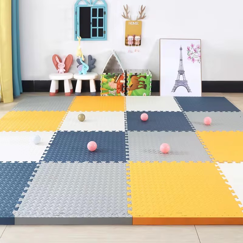 Eco-Friendly PE Foam Baby Play Mat – Waterproof Interlocking Puzzle Floor Tiles