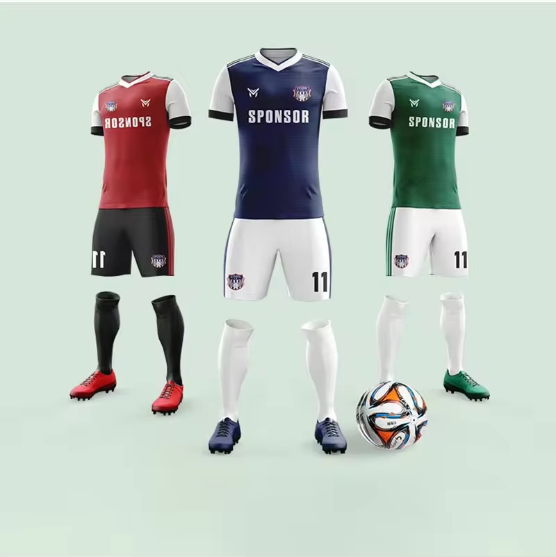 Custom Long Sleeve Soccer Tracksuit Set – Football Training Kit with Logo