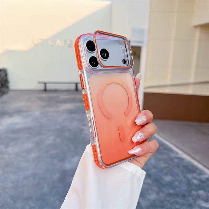 Gradient Magnetic Shockproof Phone Case for iPhone