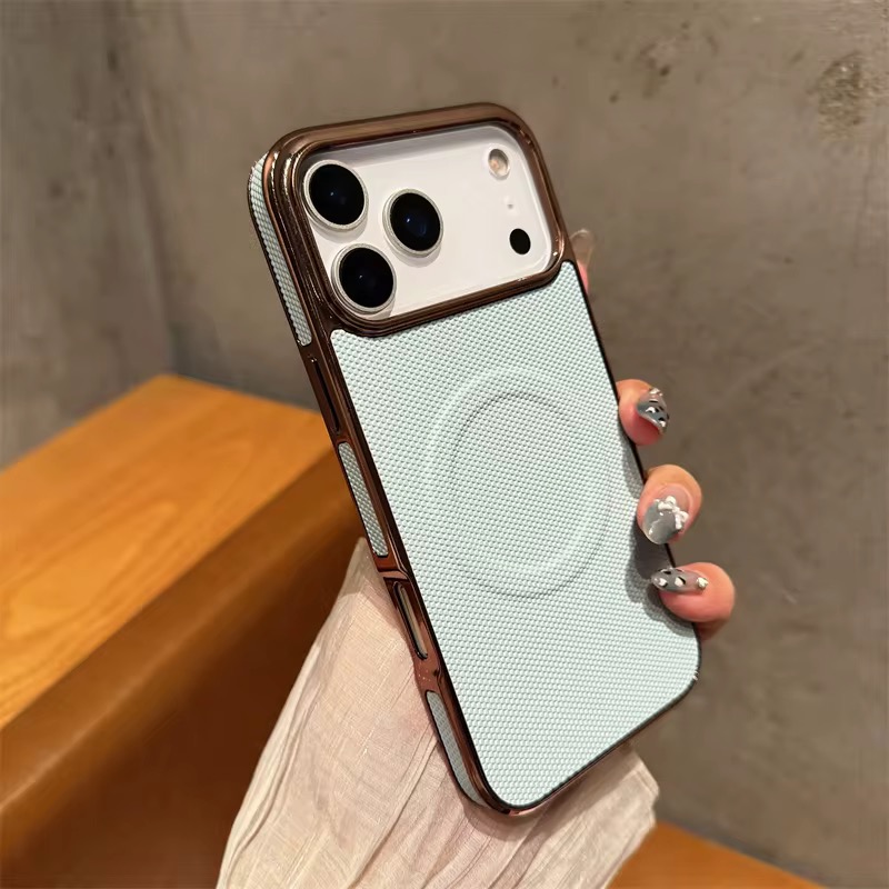 Luxury PU Leather Magnetic Phone Case for iPhone