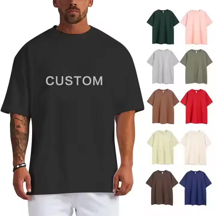 240GSM Oversized Cotton Streetwear T-Shirt