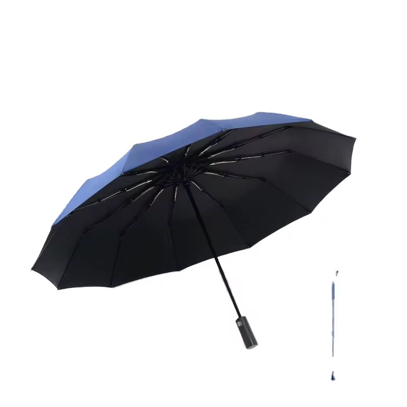 Custom Logo Compact Folding UV Protection Umbrella